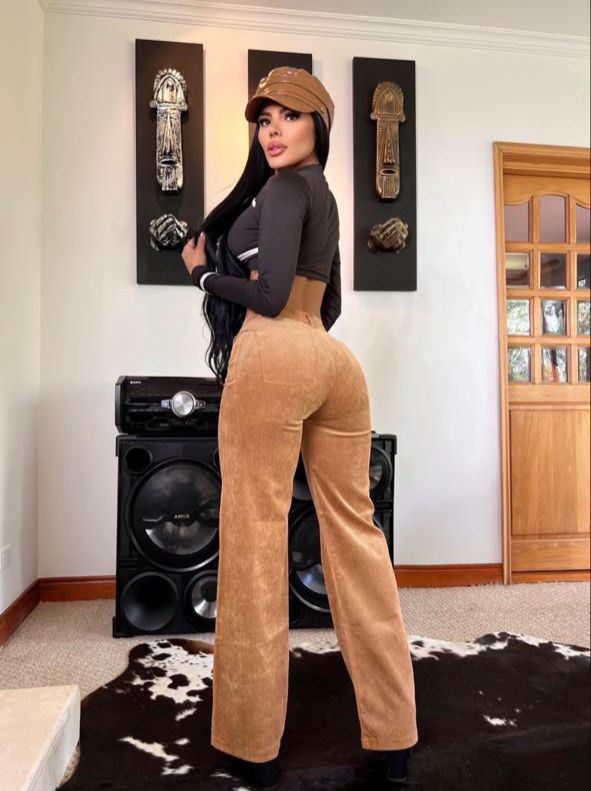 pantalon tela pana